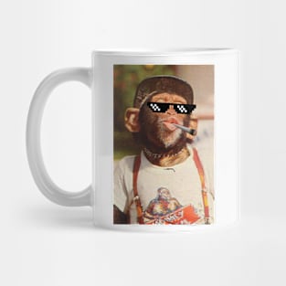 Thug Life Monkey Mug